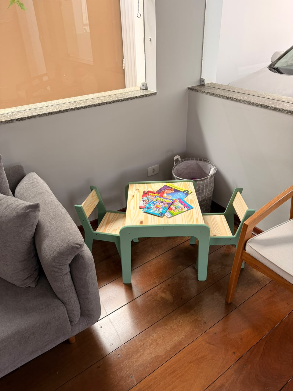 Detalhes da sala de espera